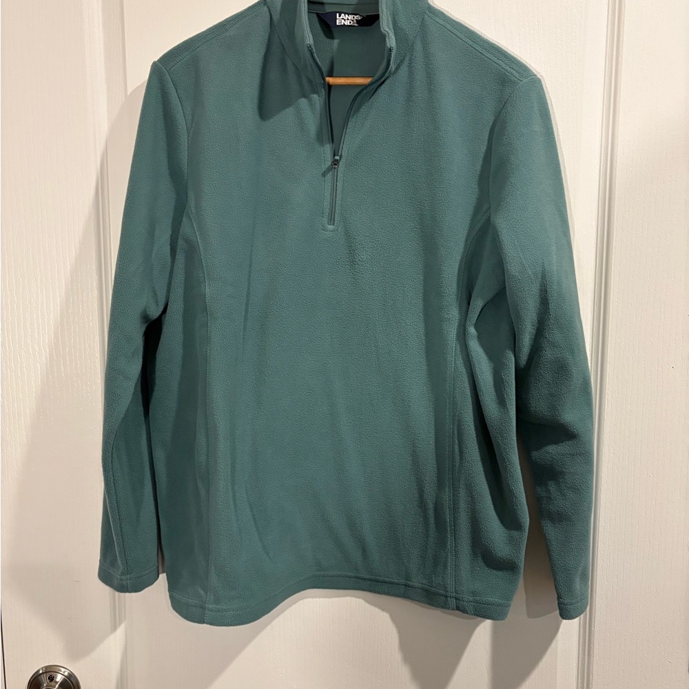 L.L Bean women’s  Half-Zip fleece shirt